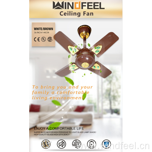 24 Inch Short Blade Ceiling Fan